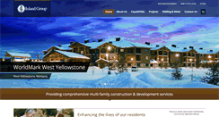 Desktop Screenshot of inlandconstruction.com
